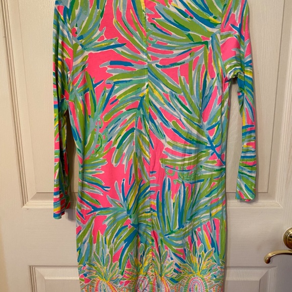 Lilly Pulitzer Dress Devon Terry Lined Multicolored - Picture 3 of 3